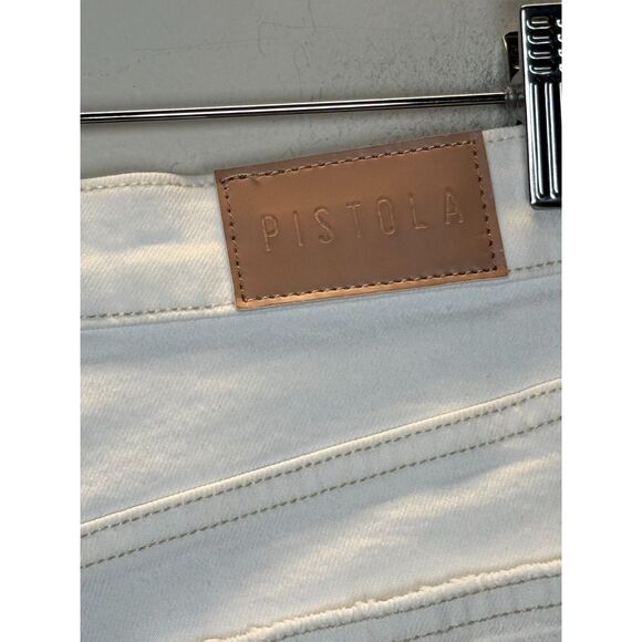 Pistola Women's P00016323OP Size 26 Sand Cassie Crop Super High Rise Straight - Picture 10 of 12